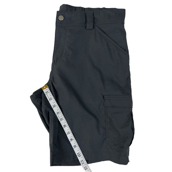 Duluth Trading Original Relaxed‎ Fit Men Size 12 Cargo Shorts Black - Picture 5 of 5